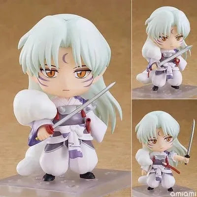 Inuyasha Sesshomaru Mini Action Figure — 10cm (Boxed)