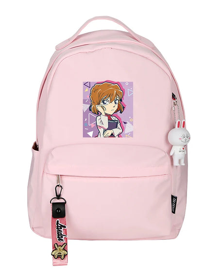 Detective Conan Kawaii Candy Color Backpack - Small School Travel Bag