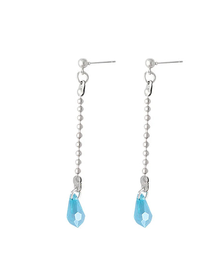 Kurapika Cosplay Ear Clip No Piercing Eardrop Anime Hunter x Hunter Drop Earrings for Women Men Jewelry Gift