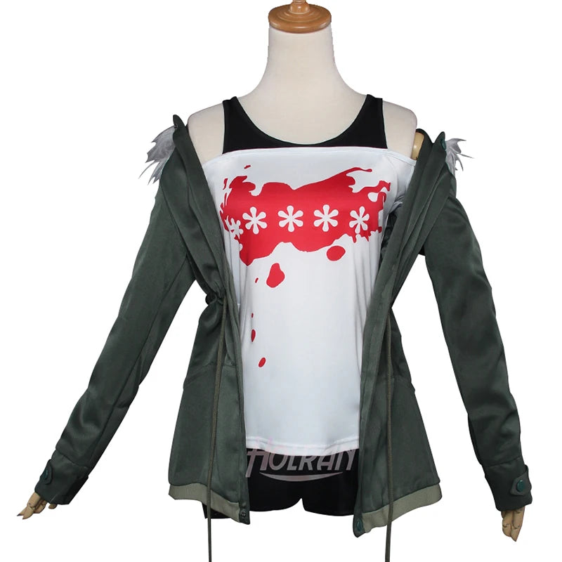 Women Costume Navi Futaba Sakura Shirt Cosplay Costume Coat Jakcet lolita punk halloween outfit
