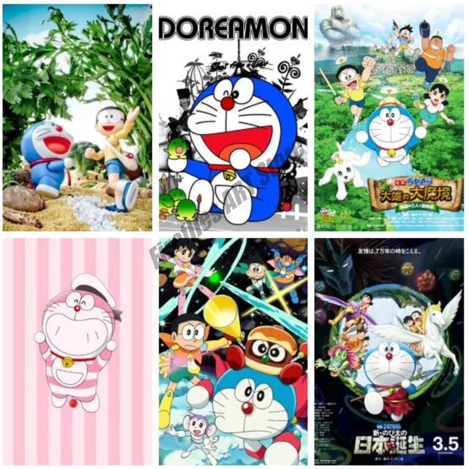 Doraemon Jingle Cat Anime Posters and Prints