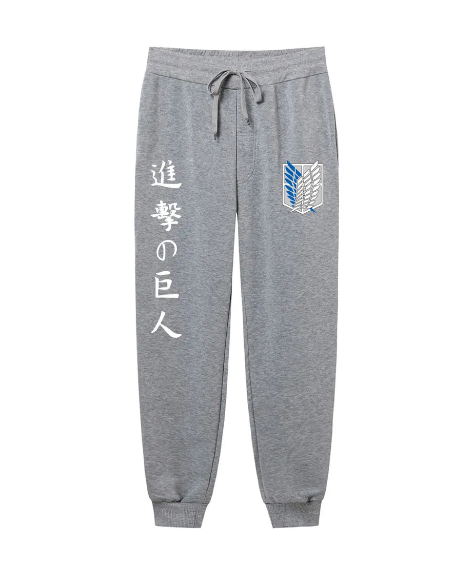 Anime Attack On Titan Printed Harajuku Men's Pants Print Joggers Male Trousers Casual Sweatpants Sweatpants