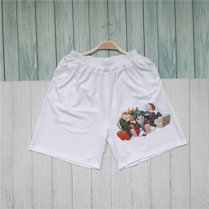 My Hero Academia Gym Shorts — Anime Print Sportswear 6