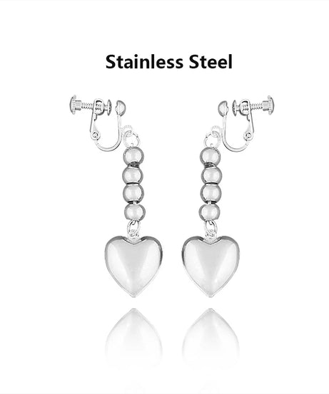 Kurapika Cosplay Ear Clip No Piercing Eardrop Anime Hunter x Hunter Drop Earrings for Women Men Jewelry Gift