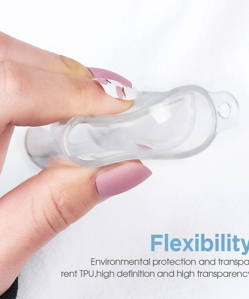 Lonely Rock Girl Earphone Case For Apple AirPods 4 3 2 1 Clear Protective Funny Animal Transparent Cover