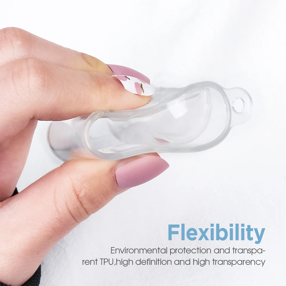 Lonely Rock Girl Earphone Case For Apple AirPods 4 3 2 1 Clear Protective Funny Animal Transparent Cover