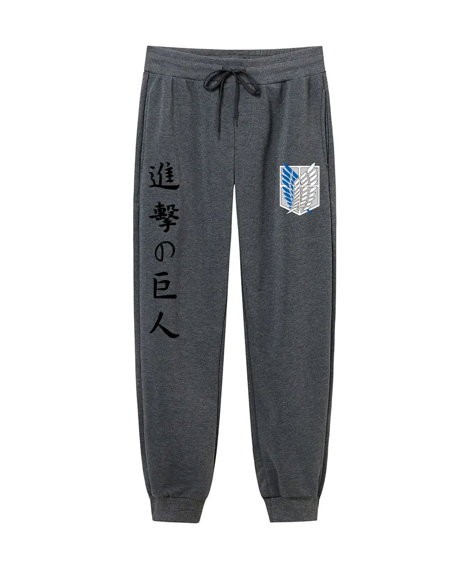 Anime Attack On Titan Printed Harajuku Men's Pants Print Joggers Male Trousers Casual Sweatpants Sweatpants