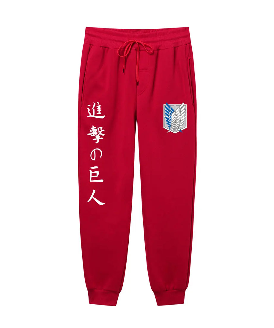 Anime Attack On Titan Printed Harajuku Men's Pants Print Joggers Male Trousers Casual Sweatpants Sweatpants