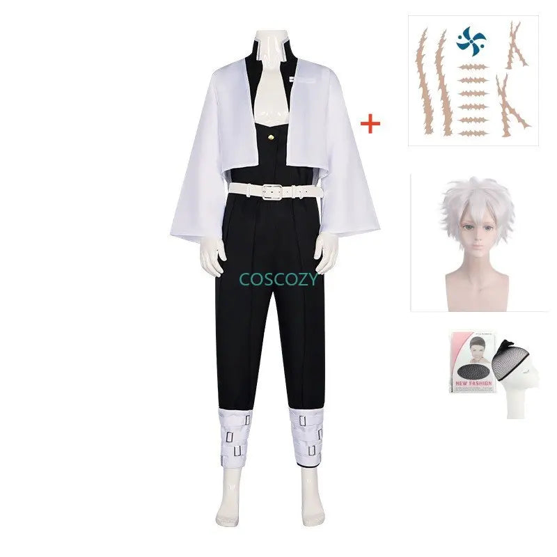 Demon Slayer Sanemi (Wind Hashira) Cosplay Costume 7