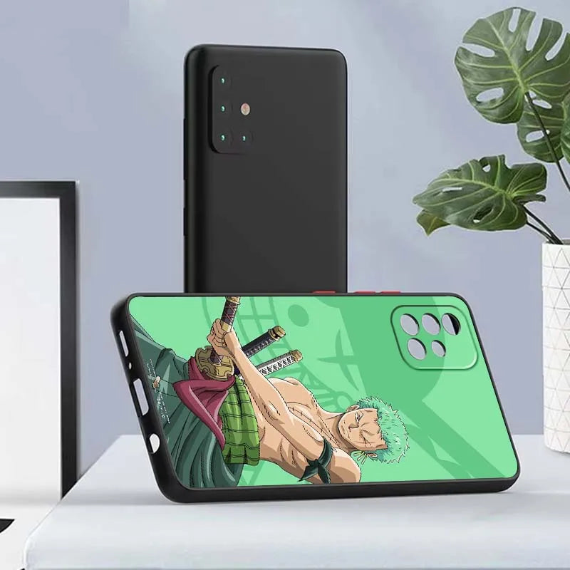 One Piece Frosted Translucent Case – Samsung A Series (A14–A73)