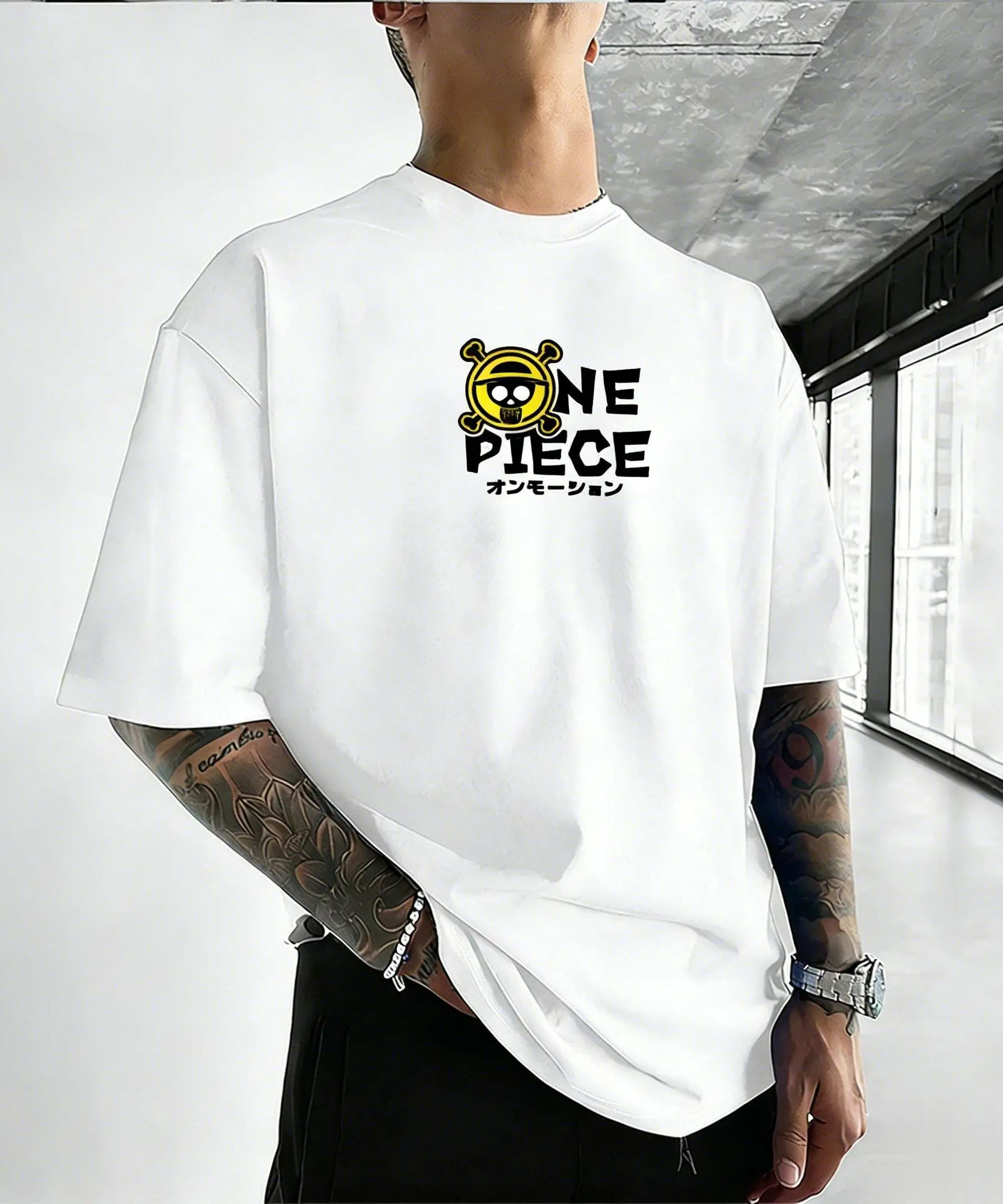 Unisex Oversize One Piece Skull Anime T Shirt Men Women Cotton Streetwear Casual Short Sleeve Top Graphic Tee Trendy 2026 Summer