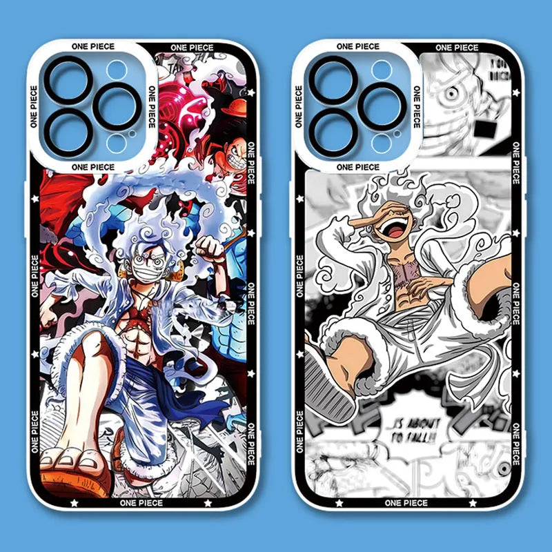 Anime O-One Piece Phone Case for iPhone 15 14 Pro Max 13 12 Mini 11 Pro XR XS X 8 7 6 6S Plus SE Soft Silicone Back Cover