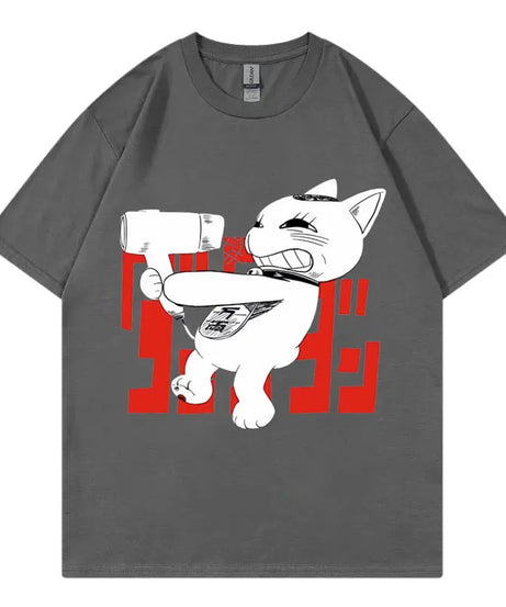 Anime Dandadan Turbo Granny Graphic T Shirts Manga Short Sleeve T-shirt High Quality Cotton Clothing T-shirts Unisex