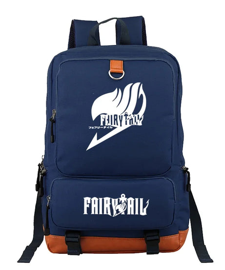Fairy Tail Anime Backpack – Large Laptop & Travel Bag for Students