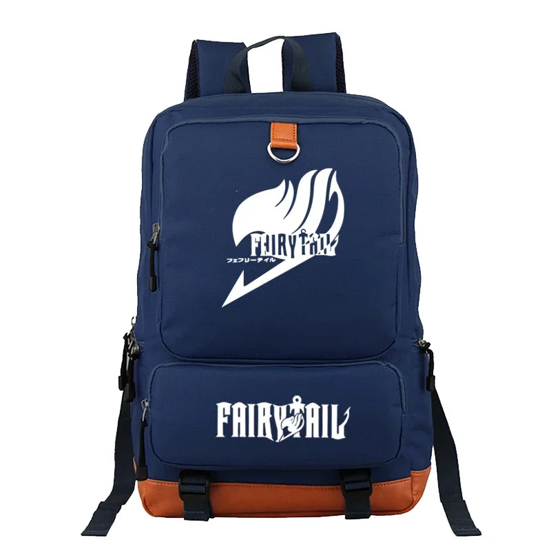 Fairy Tail Anime Backpack – Large Laptop & Travel Bag for Students