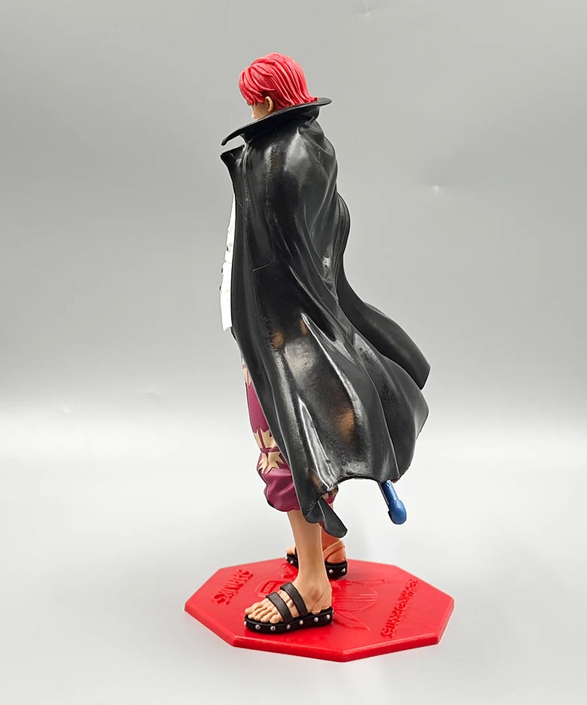 24.5cm/9.65in Anime ONE PIECE Figure Shanks Action Figures Pvc Statue Collection Model Toys Gifts