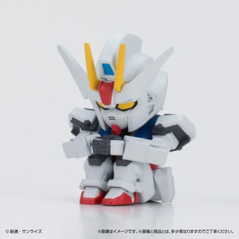 Gundam Gashapon Toys Sitting Posture Waiting Styling Series 2 Anime Figures Dom Strike PVC Model Decoration