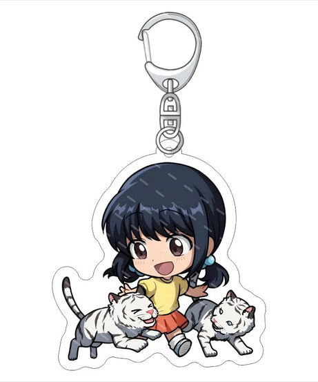 Anime Sakamoto Days NEW Acrylic Acrylic Fun Keychain Animation Related Product Girl Gift Key Chain Bag Charm Q version Pendant