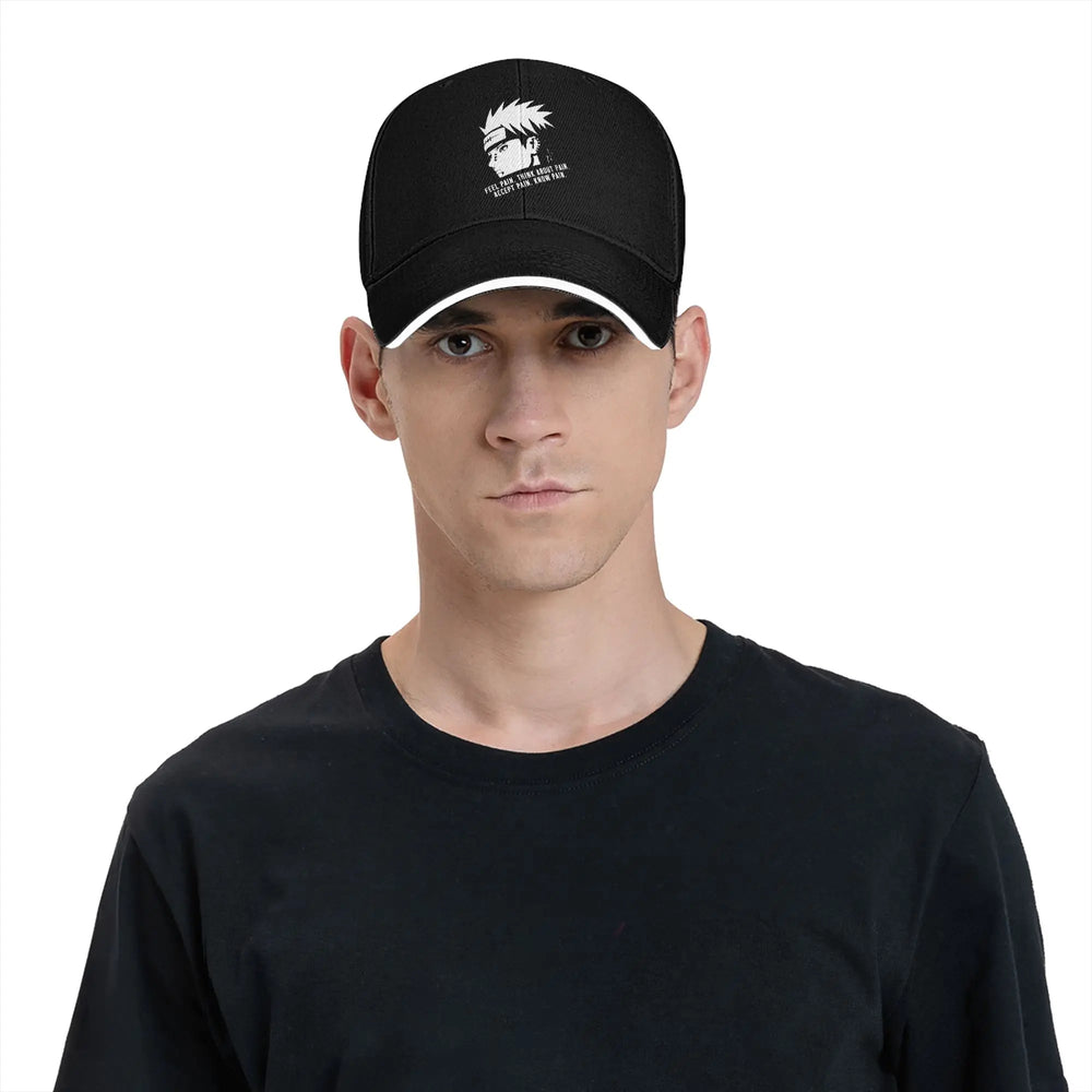 Anime Naruto Pain Printed Trucker Hat – Casual Baseball Cap for Men & Women 6