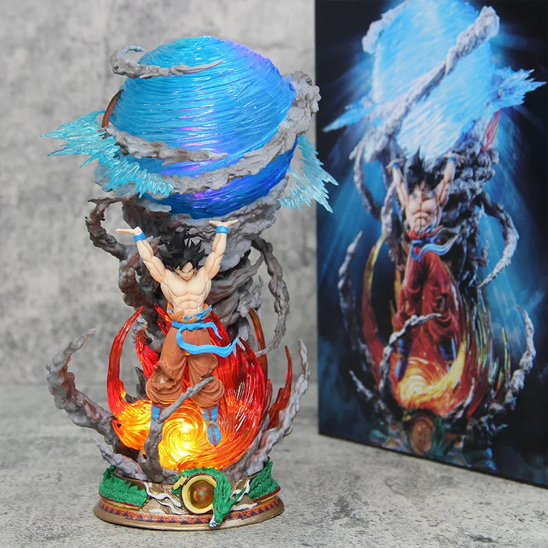 Dragon Ball Goku (Spirit Bomb) PVC Action Figure — 25cm GK Statue 4