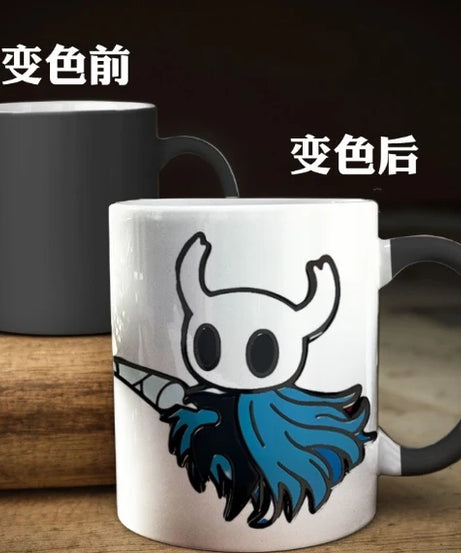Hollow Knight Hornet Silk Song GK Tears City Window Mug Coffee Ceramic Color-Changing Cup Personalized Holiday Gift