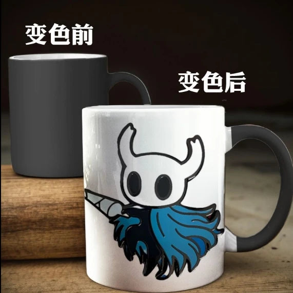 Hollow Knight Hornet Silk Song GK Tears City Window Mug Coffee Ceramic Color-Changing Cup Personalized Holiday Gift