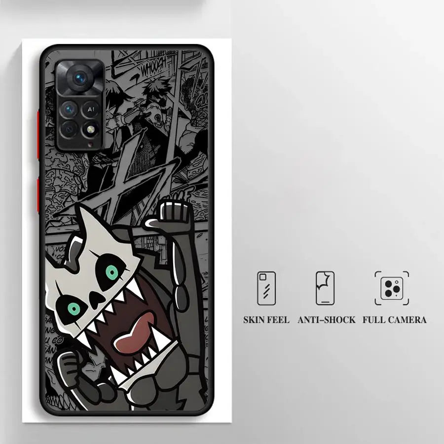 Anime Kaiju No.8 Phone Case for Xiaomi Redmi Note 11Pro 11T 14 10Pro 9 11S 9S 12 13 Pro 10S 9Pro 11 8 Matte Cover