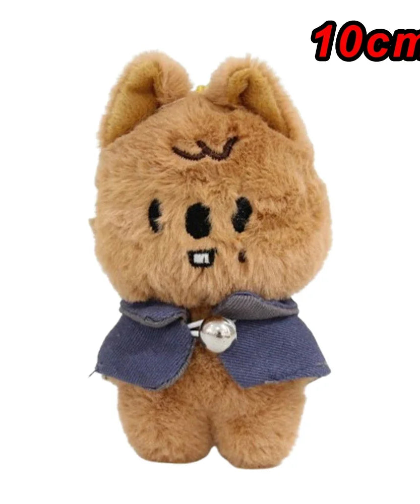 300style 10/22cm Skzoo Plush Bag Toy Kawaii Stray Wolf Plush Cartoon Stuffed Animal Doll Kawaii Toy Room Decor Children Gift
