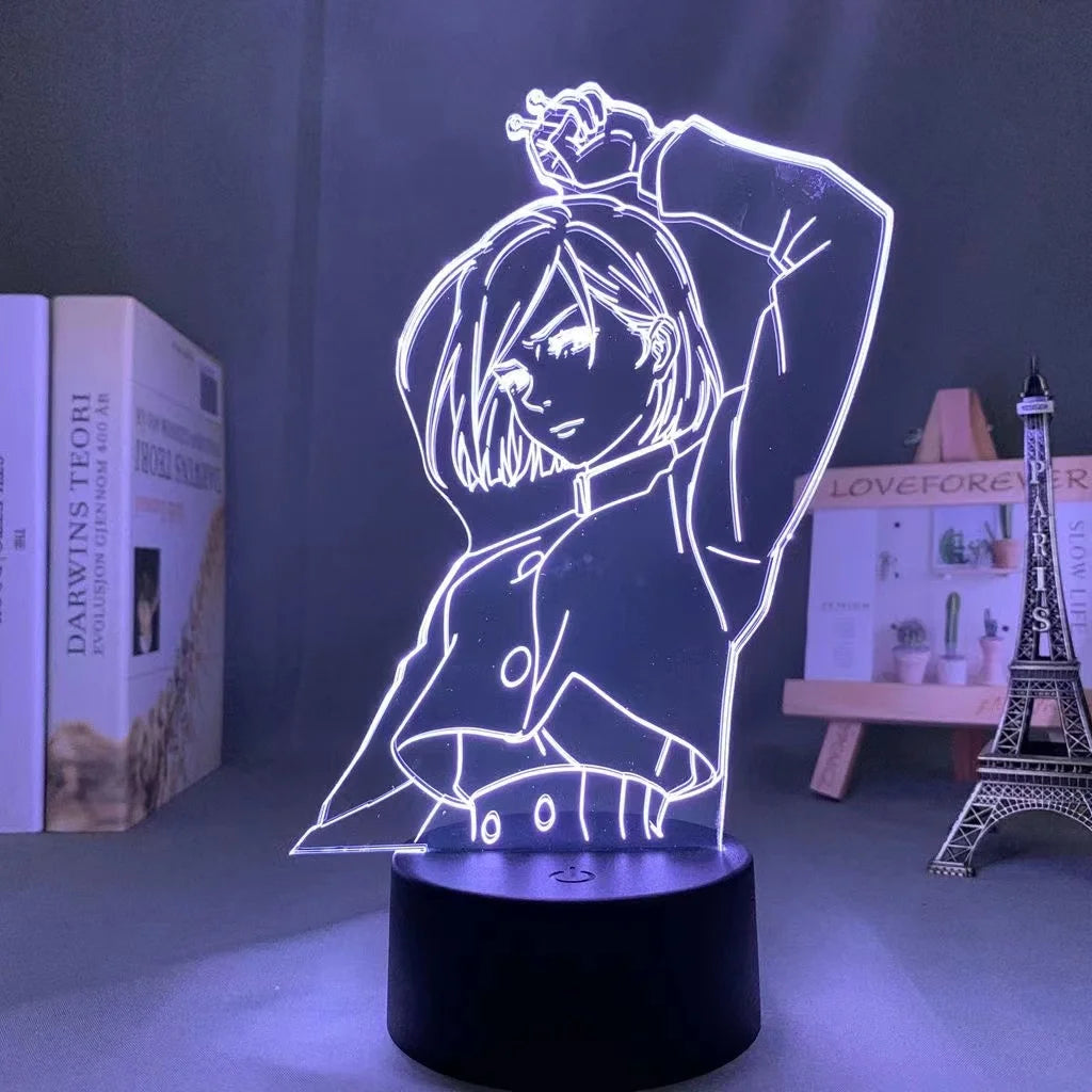 Anime Lamp Satoru Gojo Jujutsu Kaisen Led Night Light for Birthday Gift Jujutsu Kaisen Nightlight Satoru Gojo Lamp Drop Shipping