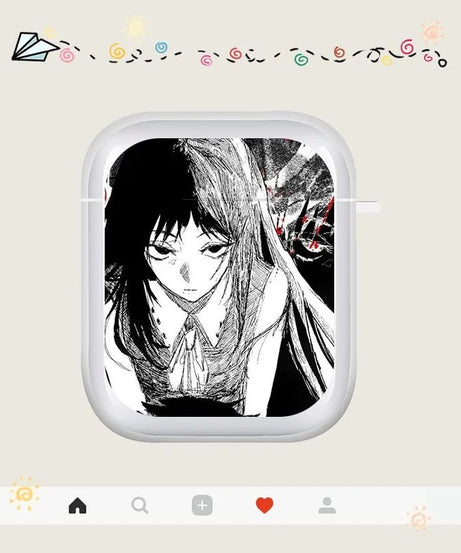 Transparent Bluetooth Earphone Case Anime Chainsaw Man for AirPods Pro2 4 3 Bluetooth Earphone Transparent Case Gifts