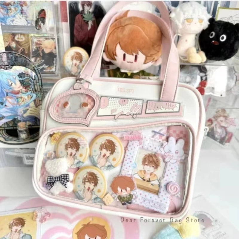 Clear Ita Bag — Kawaii Crossbody Display Tote 5