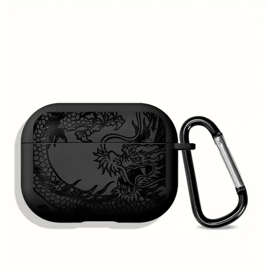 Hollow Tiger Dragon Case For Airpods Pro2 1 Pro 2 Pro3 4 3 Earphone Cases Cover