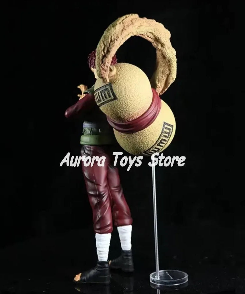 25-27cm Naruto Anime Figure Gaara Action Figures PVC Statue Collection Model Toys Desk Decor Birthday