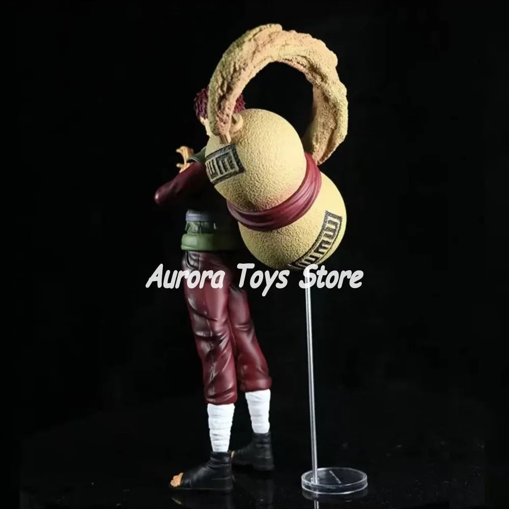 25-27cm Naruto Anime Figure Gaara Action Figures PVC Statue Collection Model Toys Desk Decor Birthday