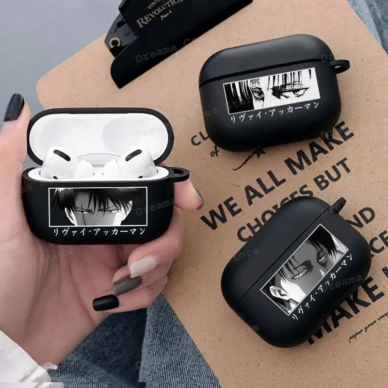 Attack on Titan Anime AirPods Case – Premium Protective Cover for AirPods 3, 2, 1 & Pro
