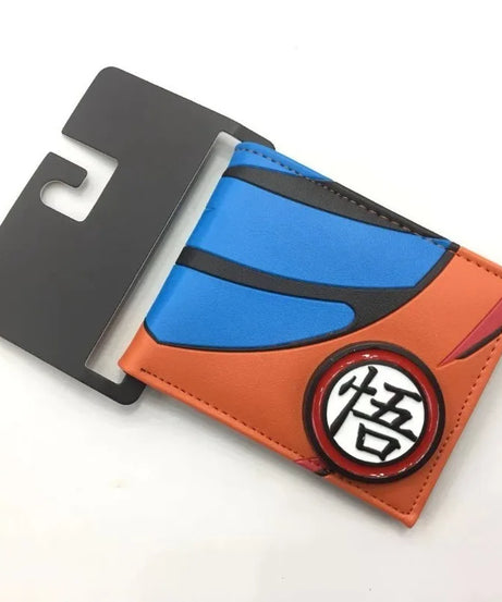 Dragon Ball PU Wallet – Son Goku & Bulma Foldable Anime Coin Purse
