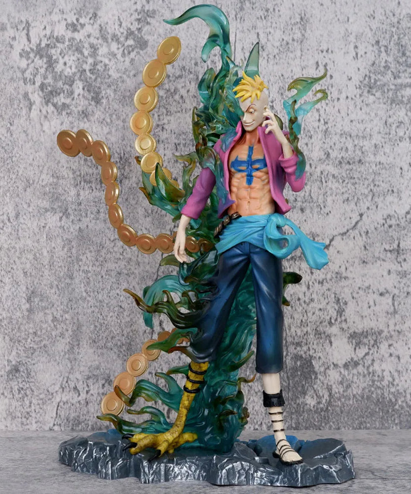 33cm One Piece Marco Anime Figures Immortal Birds Figurine Pvc Gk Statue Action Figure Model Statue Doll Decoration Toys Gift