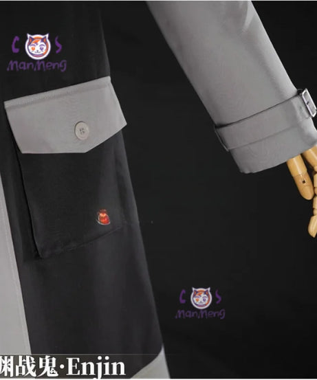 GACHIAKUTA Anime Enjin Cosplay Nji Costume Halloween party fashion men women uniform jacket pants shirt prop wig New set