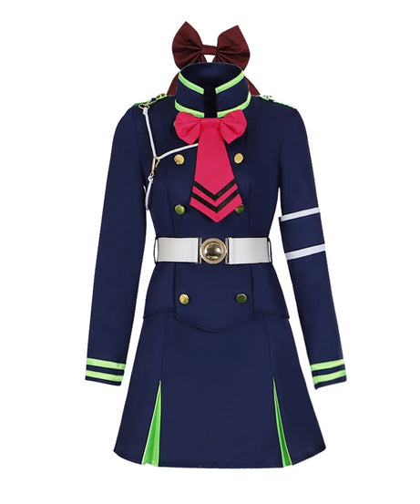 Women Anime Shinoa Hiiragi Cosplay Costume
