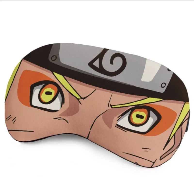 Naruto Peripherals Sasuke Itachi Kakashi Eye Mask Light-blocking Sleep Student Eye Mask Sleeping Role-playing Prop Gift