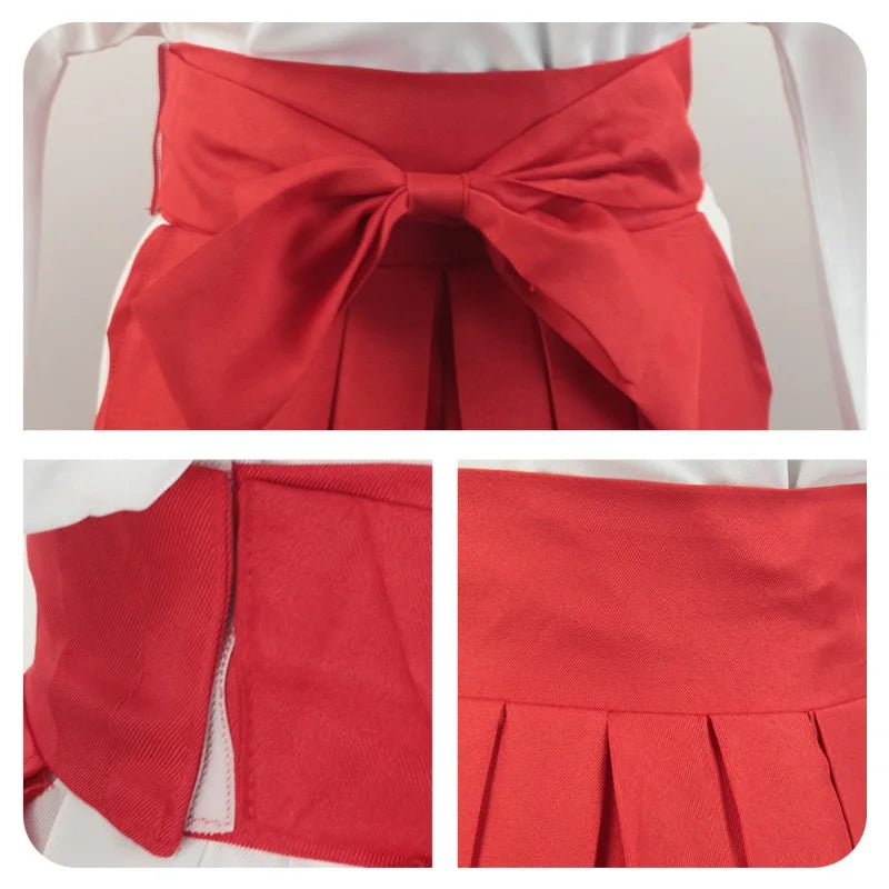 Anime Jujutsu Kaisen Iroi Utahime Cosplay Costume Utahime Iroi Kimono Uniform  Halloween Costume for Women+bowknot