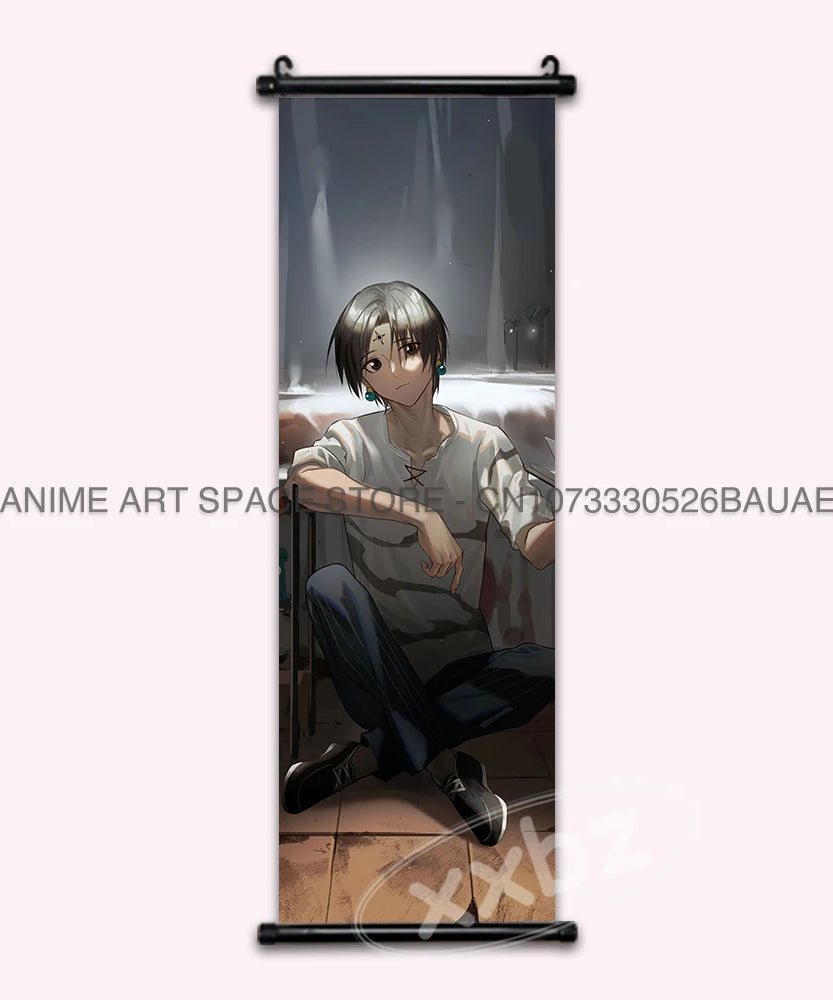 Hunter x Hunter Scroll Poster – Classic Anime Wall Art Canvas Decoration