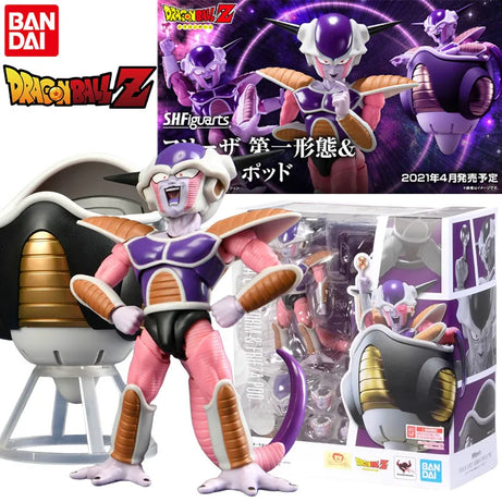 Original Bandai Dragon Ball Z Anime Figure SHFiguarts Frieza Action Figure