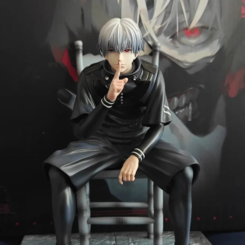 Tokyo Ghoul Kaneki (Sitting) PVC Figure — 20cm Statue 3