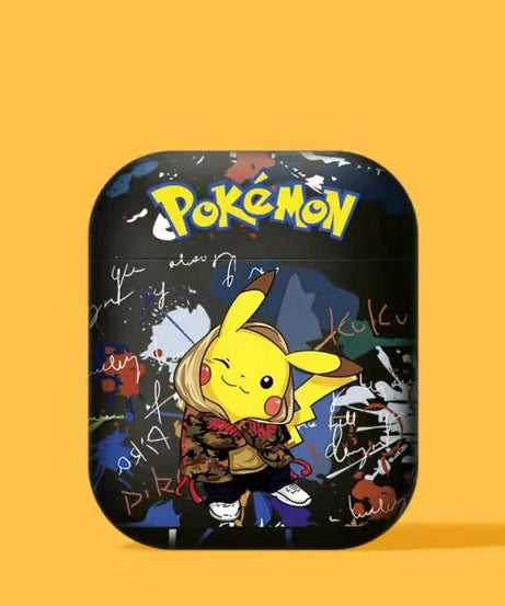 Anime Pokemon Cute Pikachu Earphone Case for Airpods 2 pro pro2 3rd 4 Cartoon Wireless Bluetooth Headphone Protective Cover