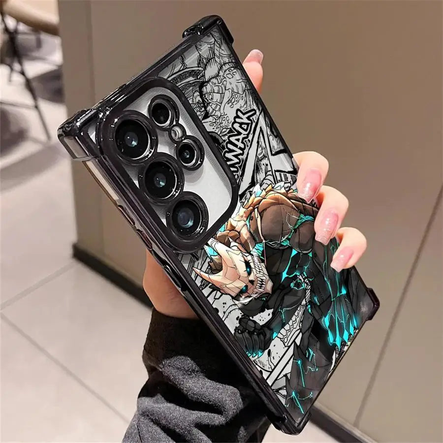 Kaiju No.8 Monster Form Phone Case for Galaxy S20 S21 S23 S24 FE S22 S23 S24 S25 Plus S22 S23 S24 S25 Ultra