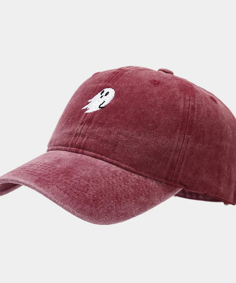 Four Seasons Cotton Ghost Embroidery Casquette Baseball Cap Adjustable Outdoor Snapback Hats for Men and Women 201