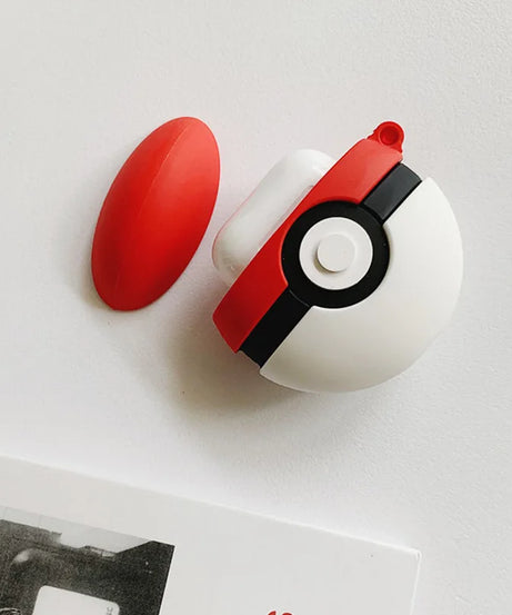 Cute Pokemon Poke Ball 3D Silicone Earphone Cases for Airpods pro 3 2 pro2 Wireless Bluetooth Headset Cover