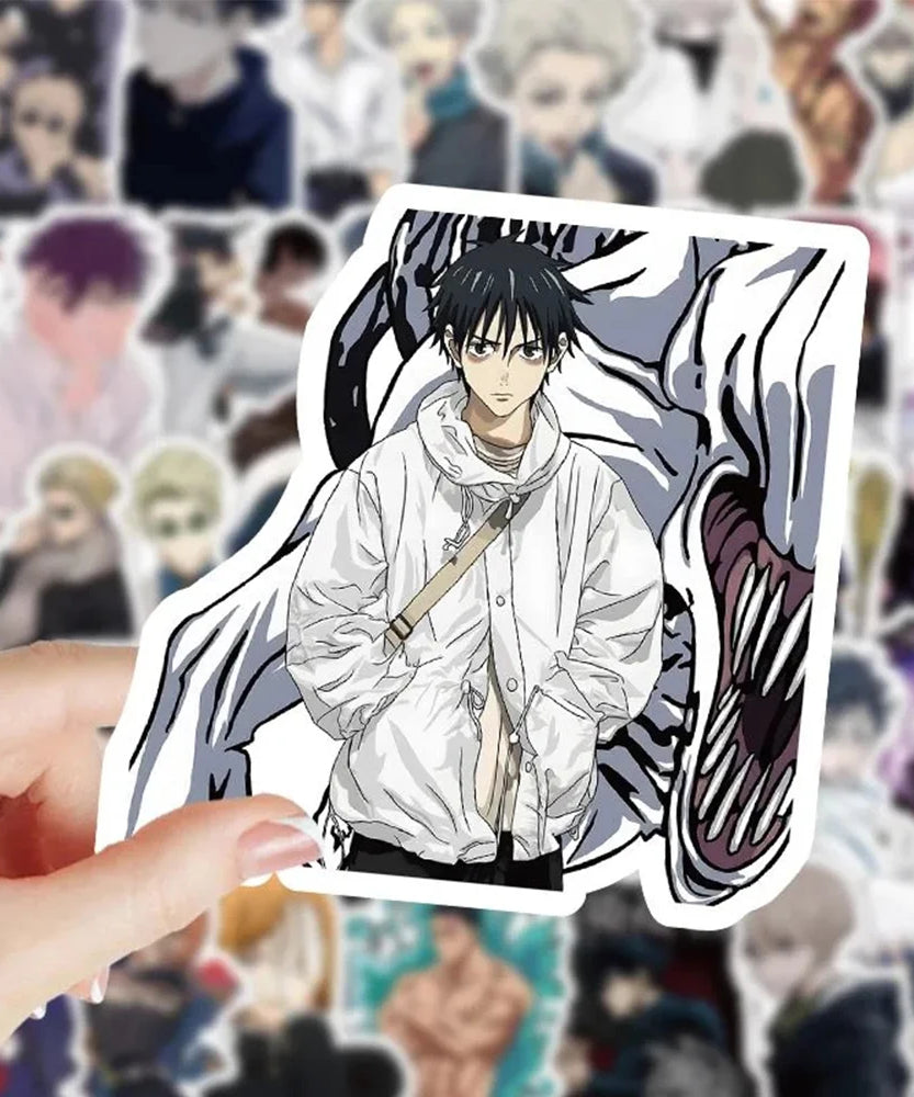 10/30/50/100pcs Japan Anime Jujutsu Kaisen Stickers for Laptop Skateboard Car Motorcycle Waterproof Graffiti Sticker Toy