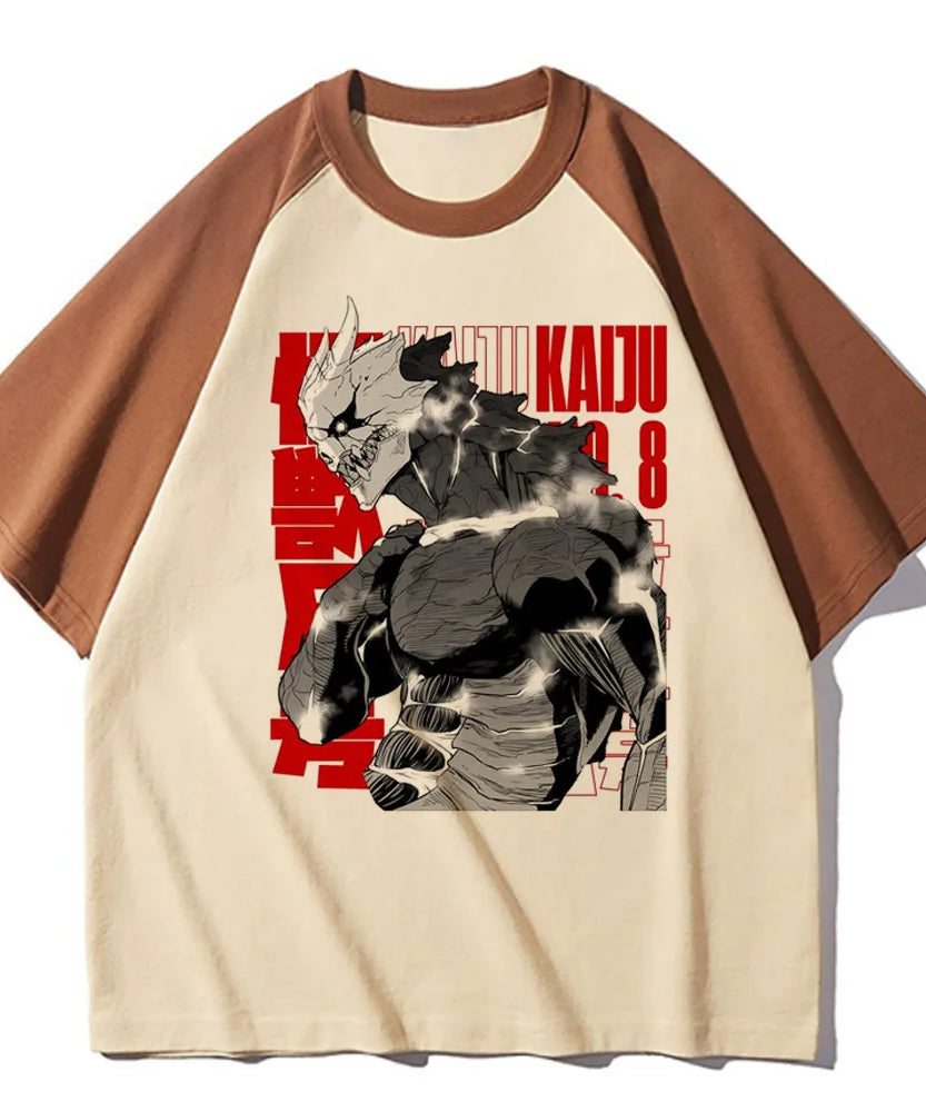 Kaiju No 8 t shirt women anime elegant breathable t-shirts female or male anime  clothes